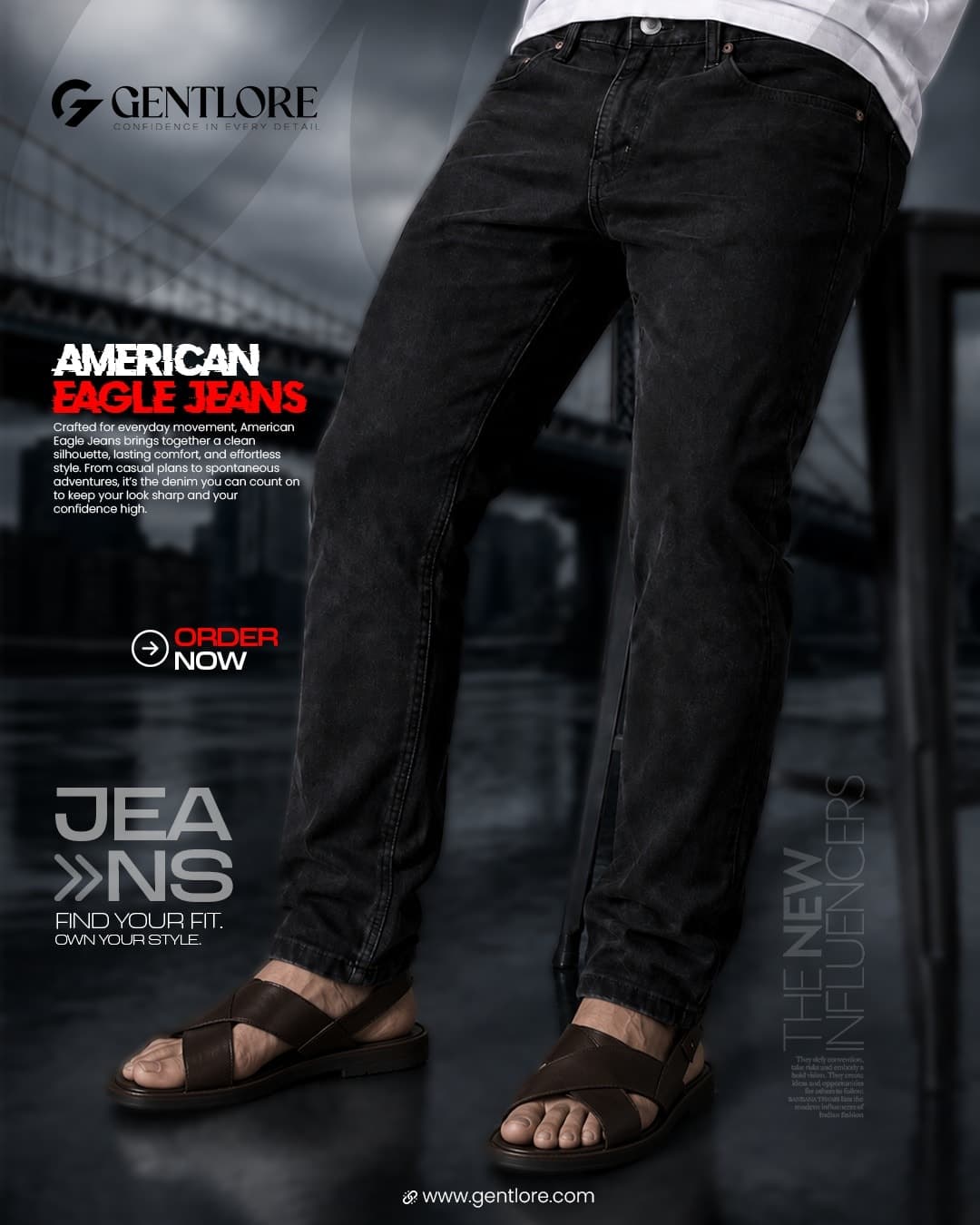 American Eagle Slim Pants Black | Gentlore